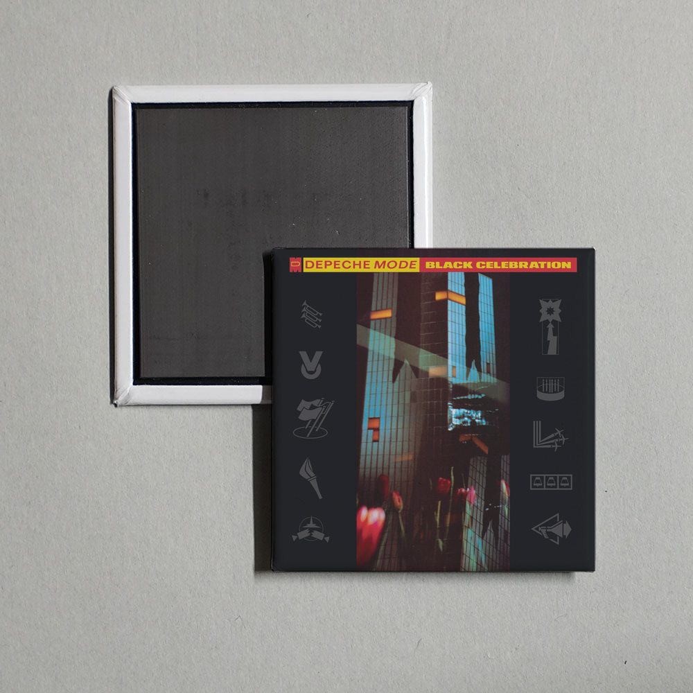 Depeche Mode - Black Celebration Album Cover Fridge Magnet