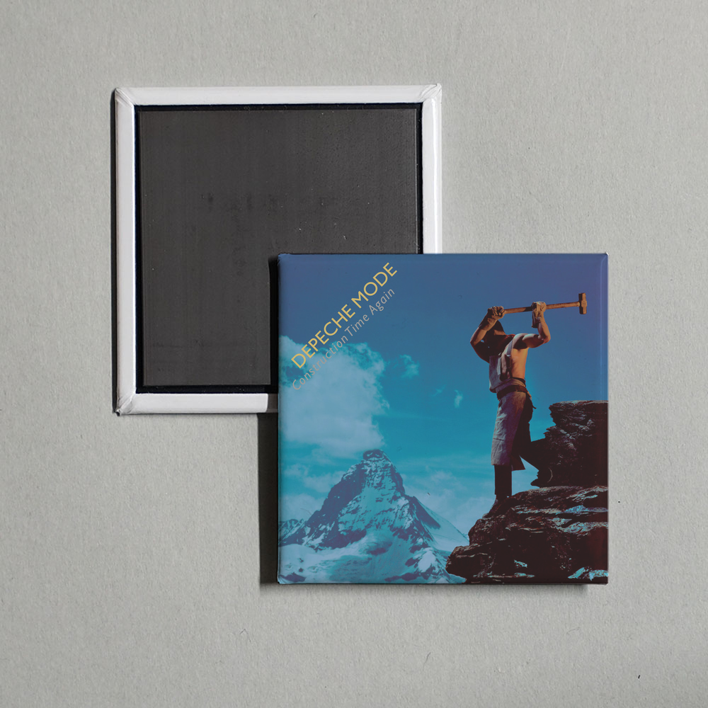 Depeche Mode - Construction Time Again Album Cover Fridge Magnet