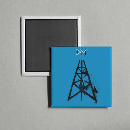Depeche Mode - Construction Time Again  The 12 Singles Album Cover Fridge Magnet