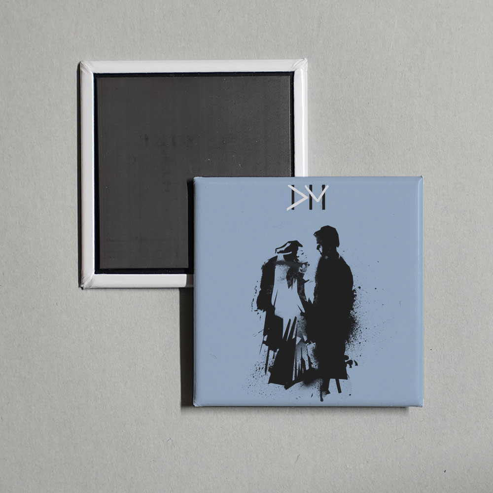 Depeche Mode - Some Great Reward  The 12 Singles Album Cover Fridge Magnet