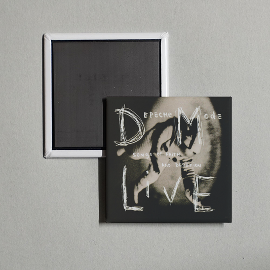 Depeche Mode - Songs of Faith and Devotion Live Album Cover Fridge Magnet