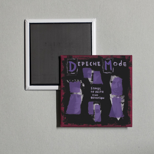 Depeche Mode - Songs of Faith and Devotion (Deluxe) Album Cover Fridge Magnet