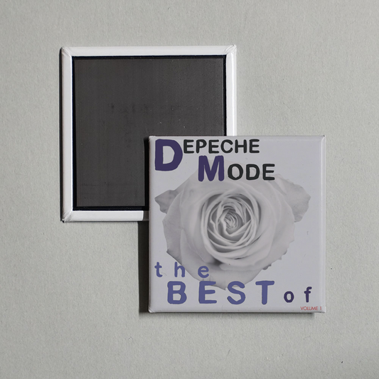 Depeche Mode - The Best of Depeche Mode, Vol. 1 (Deluxe) Album Cover Fridge Magnet