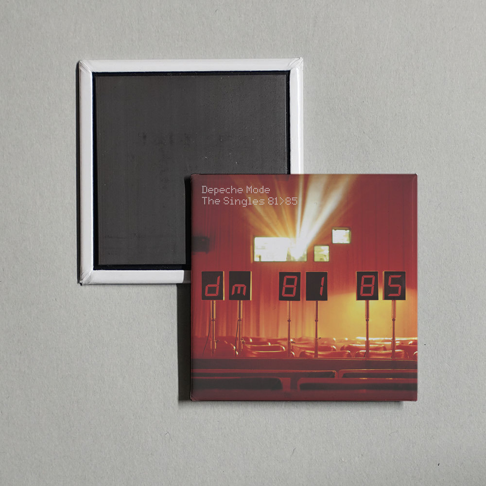 Depeche Mode - The Singles 81-85 Album Cover Fridge Magnet