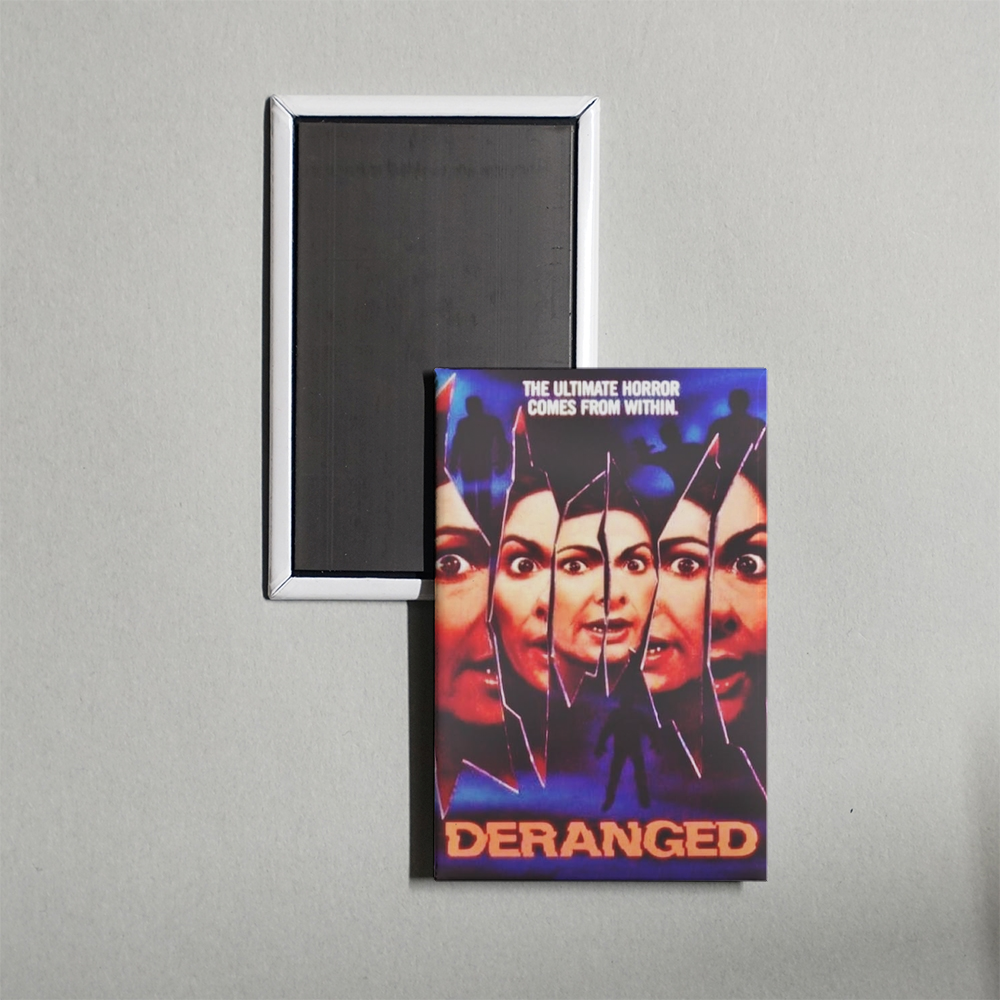 Deranged Mini Movie Fridge Magnet