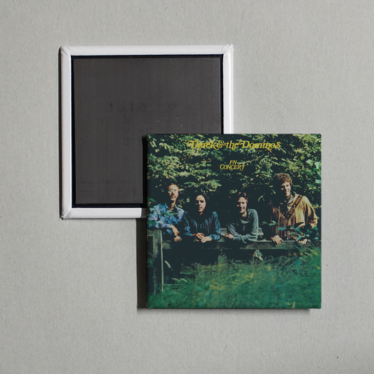 Derek & The Dominos - Derek & The Dominos In Concert (Live) Album Cover Fridge Magnet