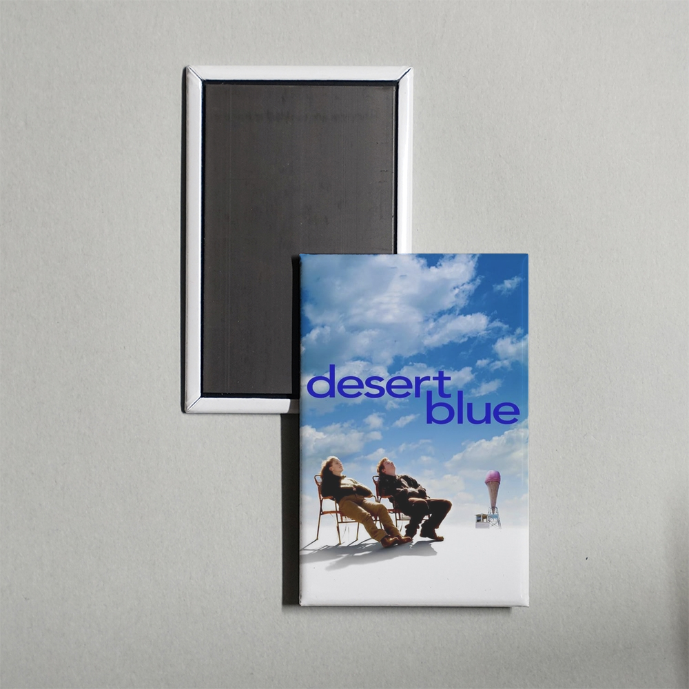 Desert Blue Mini Movie Fridge Magnet