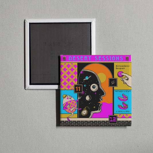 Desert Sessions - Vols. 11 & 12 Album Cover Fridge Magnet