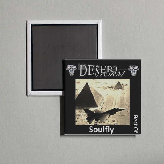 Desert Storm - Soulfly - Best of Album Album Cover Fridge Magnet