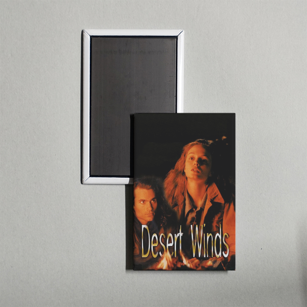 Desert Winds Mini Movie Fridge Magnet