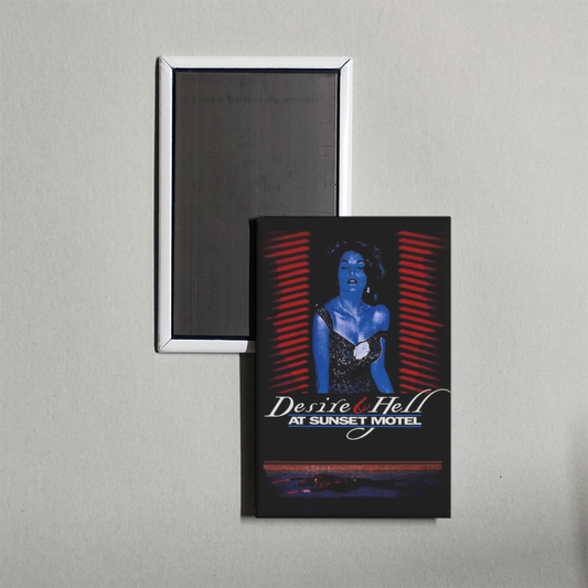 Desire and Hell at Sunset Motel Mini Movie Fridge Magnet
