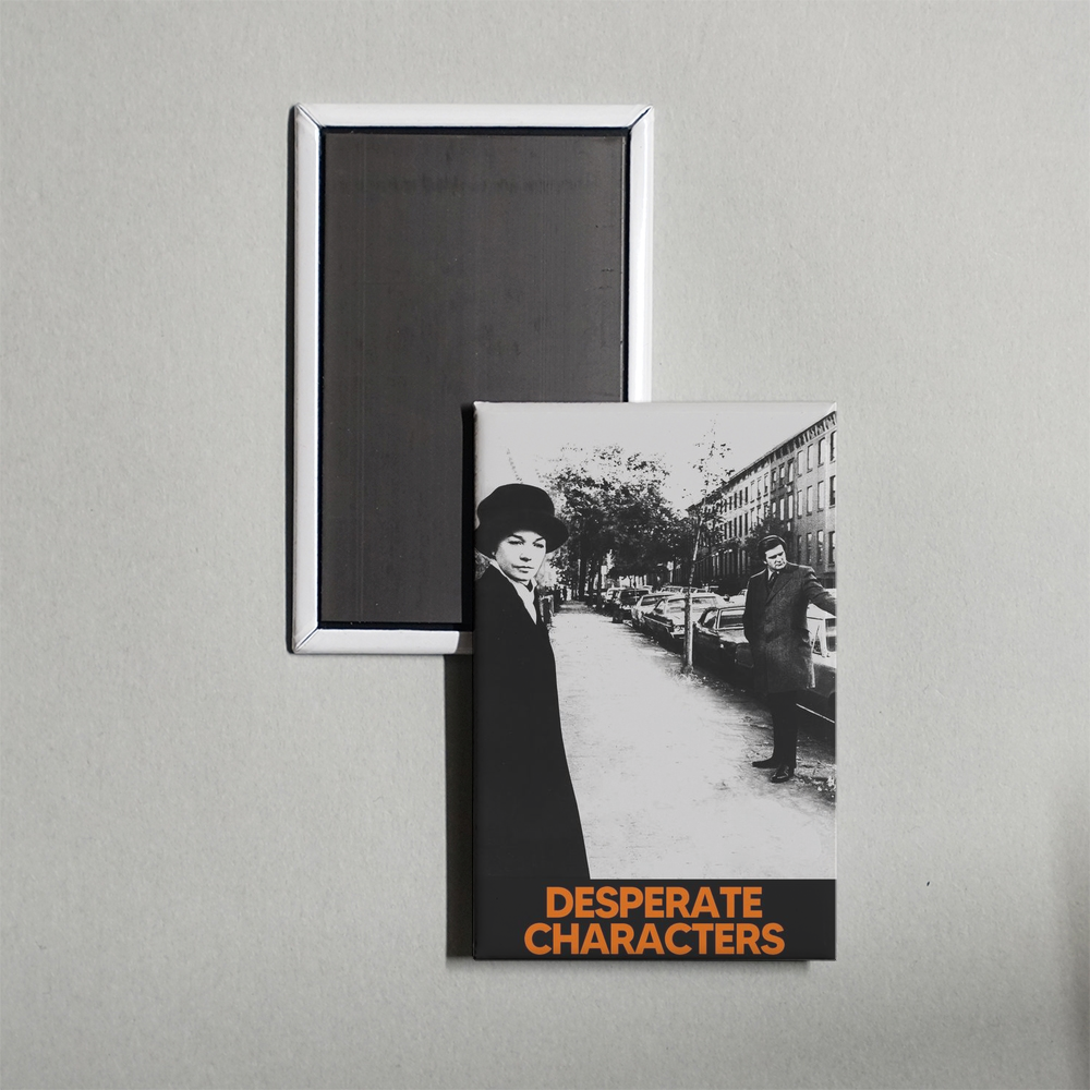 Desperate Characters Mini Movie Fridge Magnet