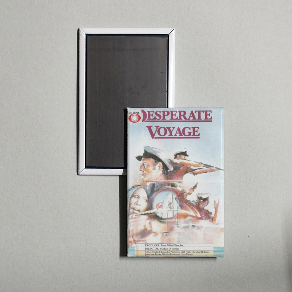 Desperate Voyage Mini Movie Fridge Magnet