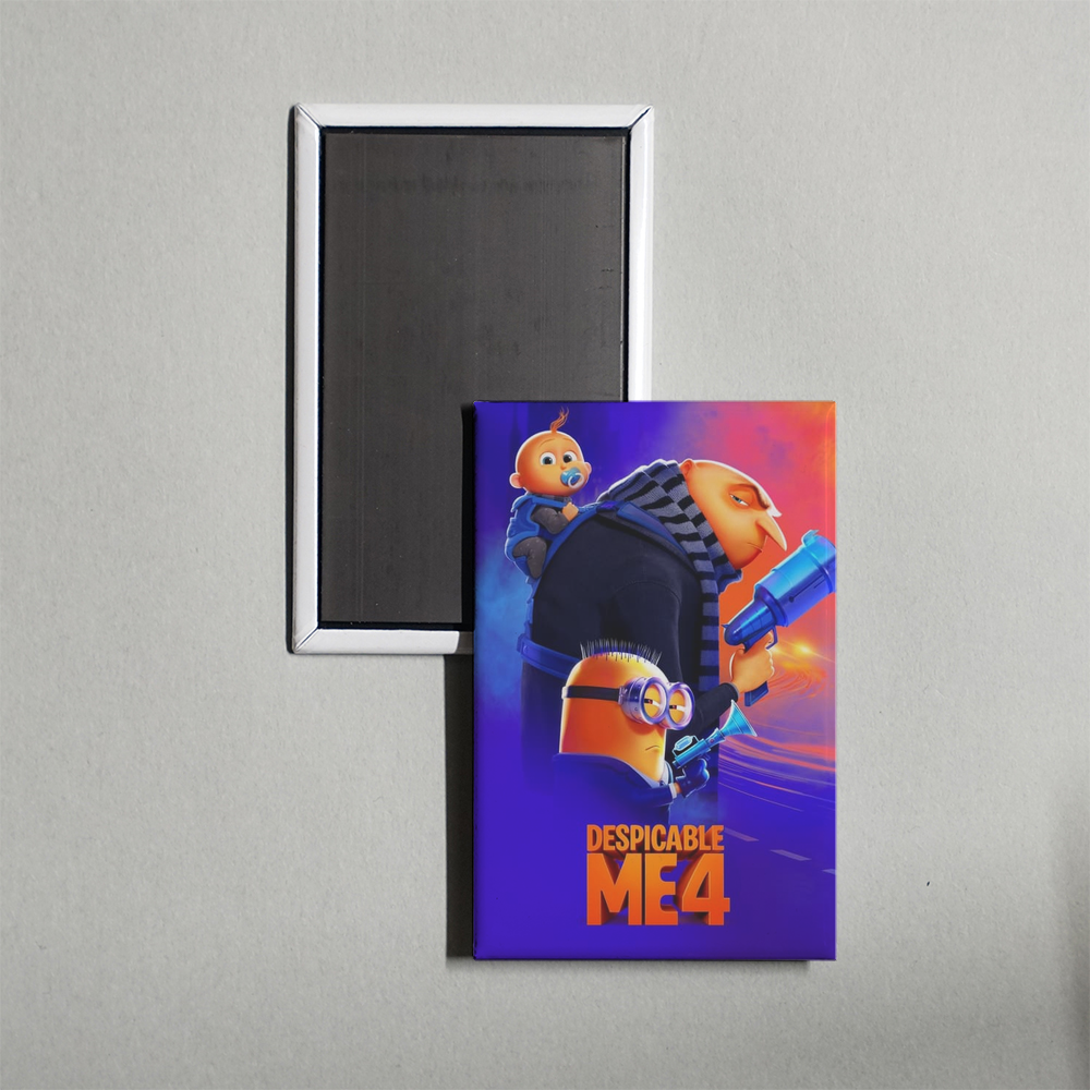 Despicable Me 4 Mini Movie Fridge Magnet