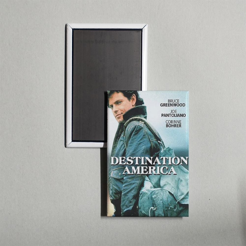 Destination America Mini Movie Fridge Magnet