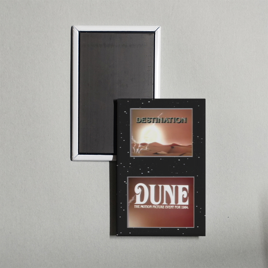 Destination Dune Mini Movie Fridge Magnet