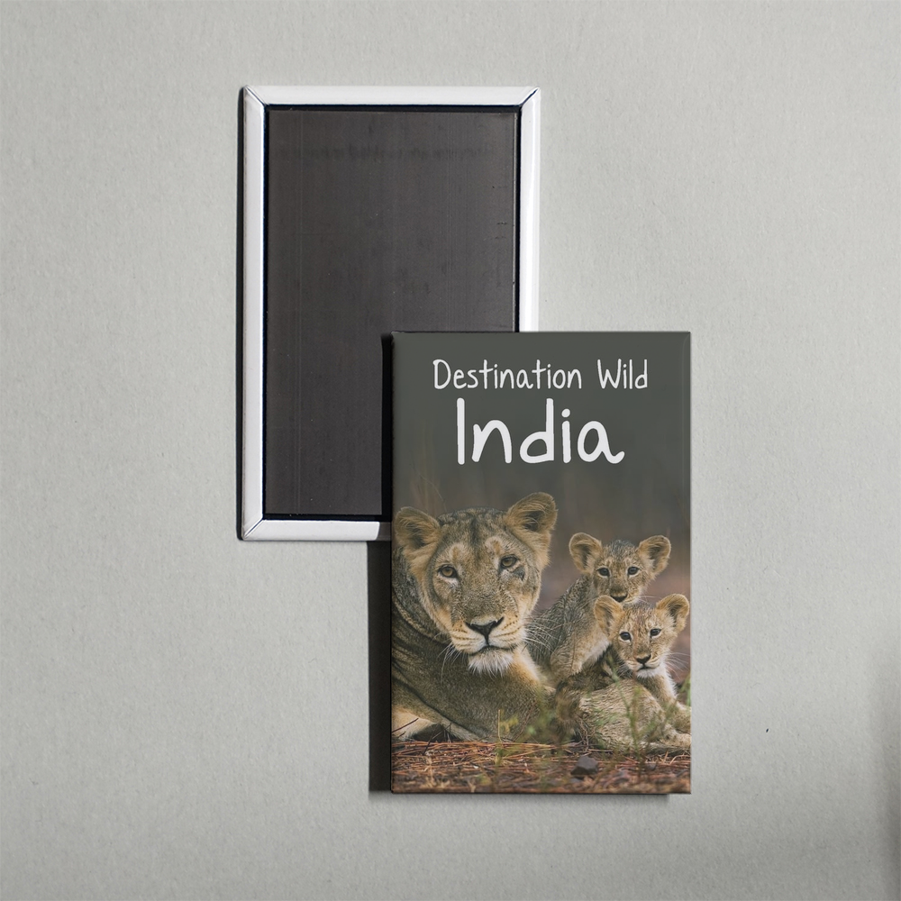 Destination Wild India TV Show Fridge Magnet