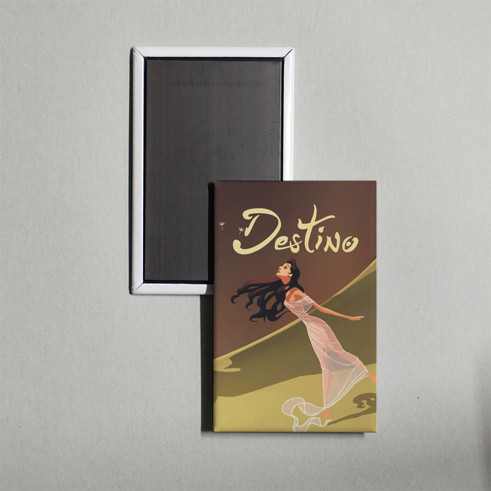 Destino Mini Movie Fridge Magnet