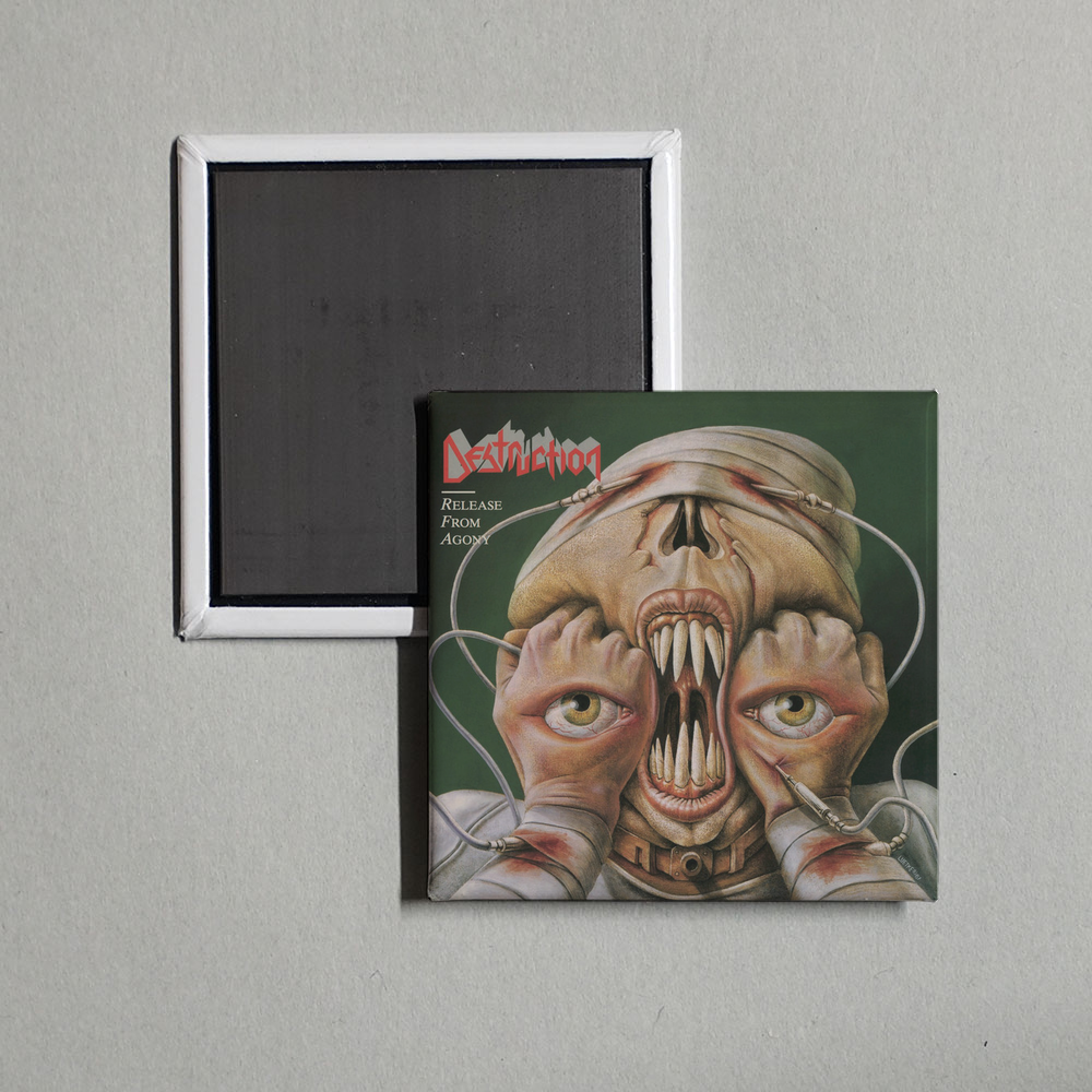 Destruction - Release From Agony Album Cover Fridge Magnet