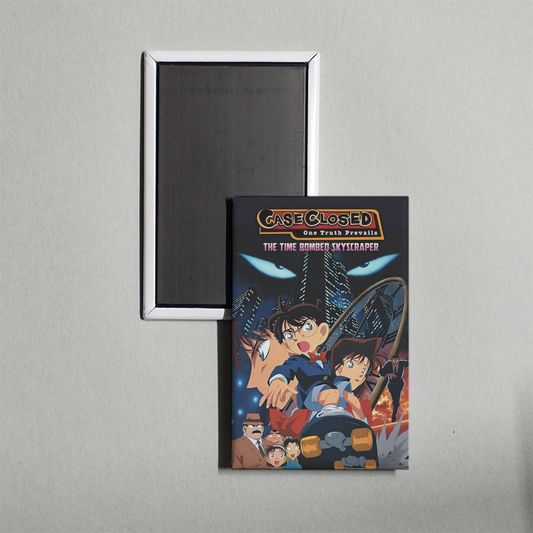 Detective Conan The Time Bombed Skyscraper Mini Movie Fridge Magnet