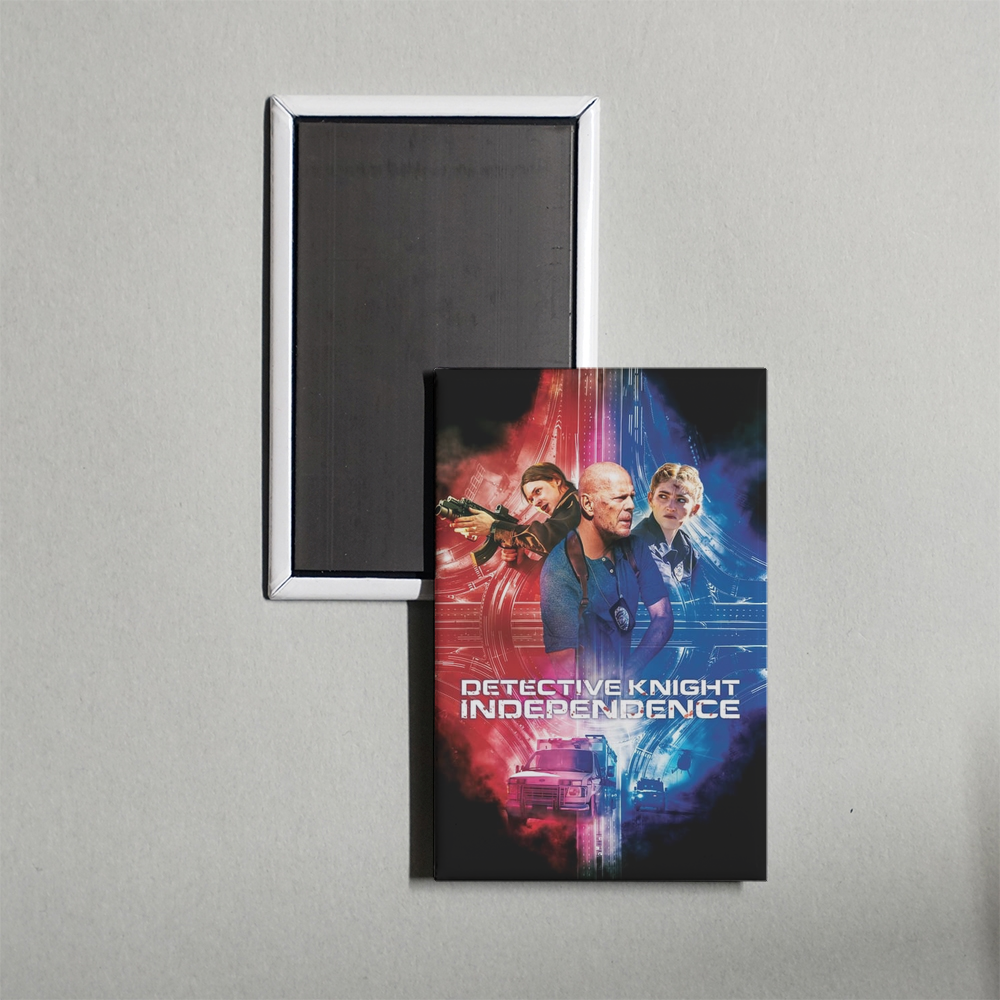 Detective Knight Independence Mini Movie Fridge Magnet