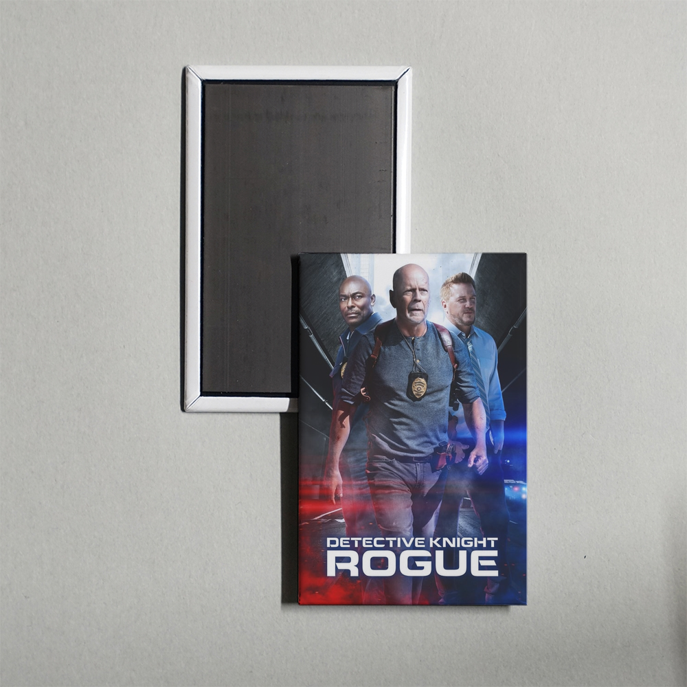 Detective Knight Rogue Mini Movie Fridge Magnet