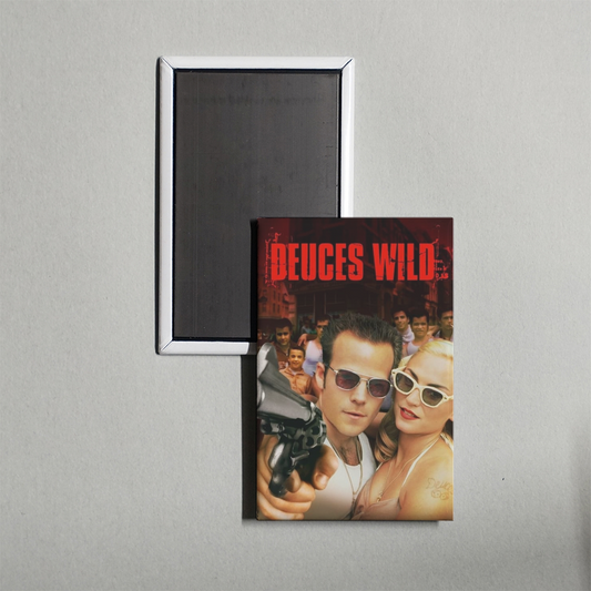 Deuces Wild Mini Movie Fridge Magnet