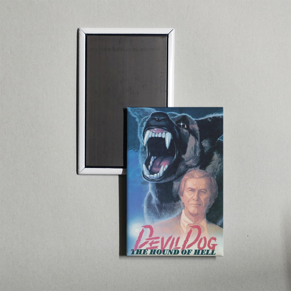 Devil Dog The Hound of Hell Mini Movie Fridge Magnet
