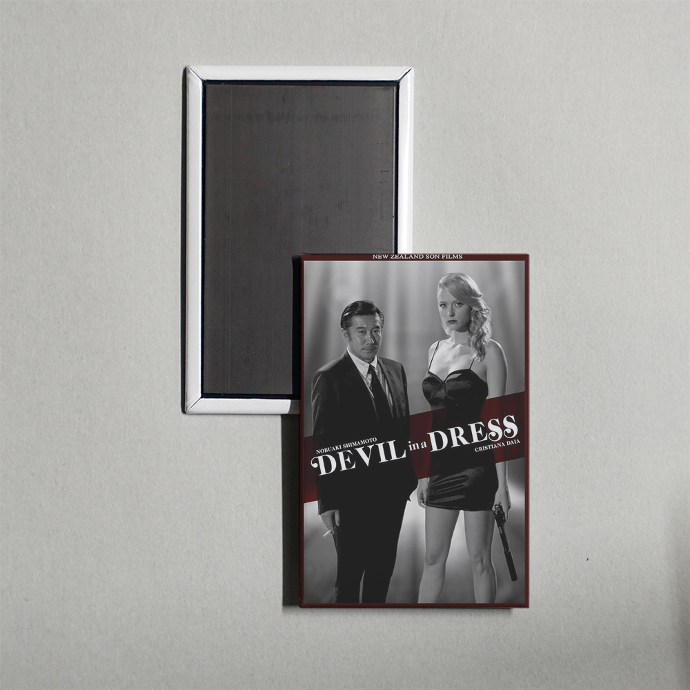 Devil in a Dress Mini Movie Fridge Magnet