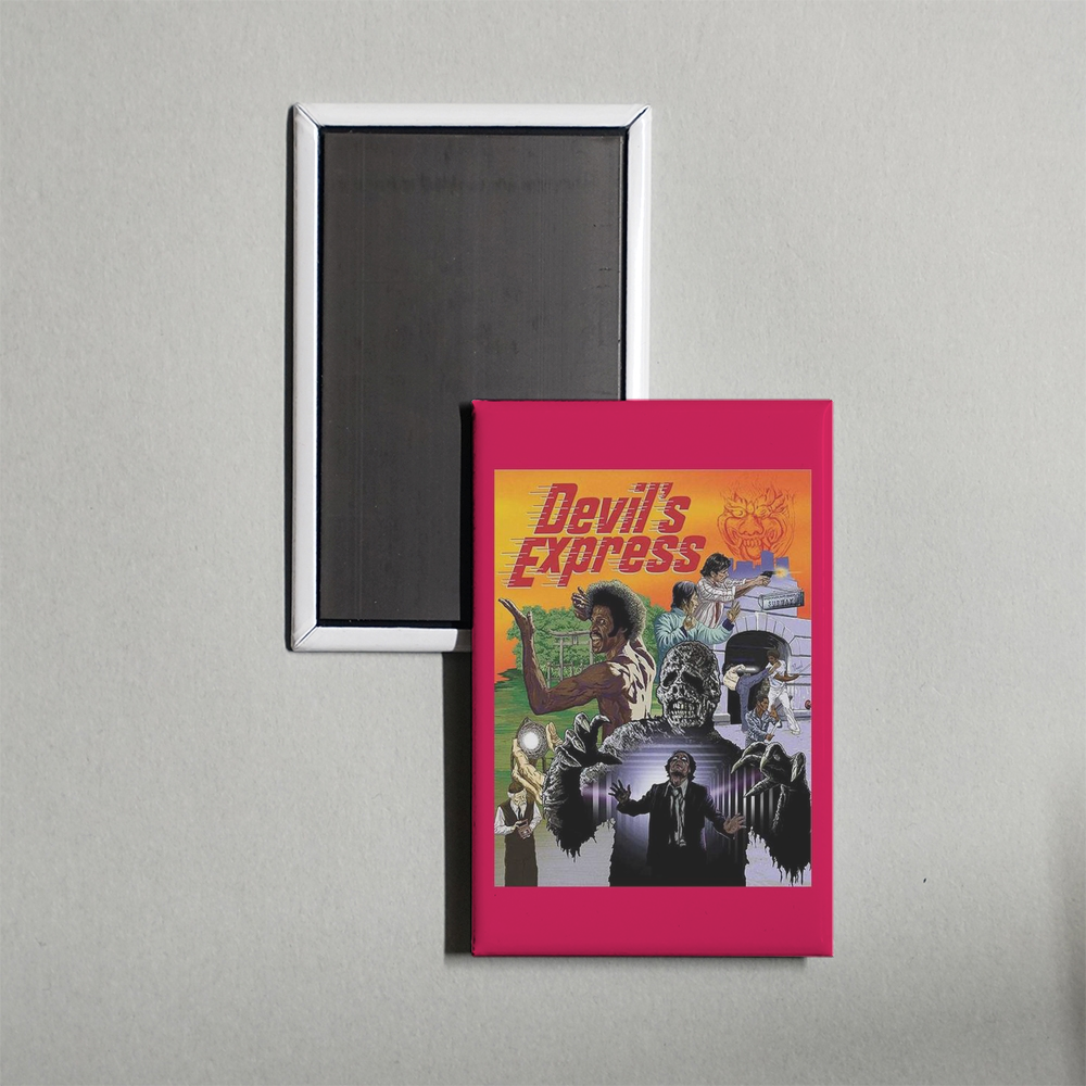 Devil's Express Mini Movie Fridge Magnet