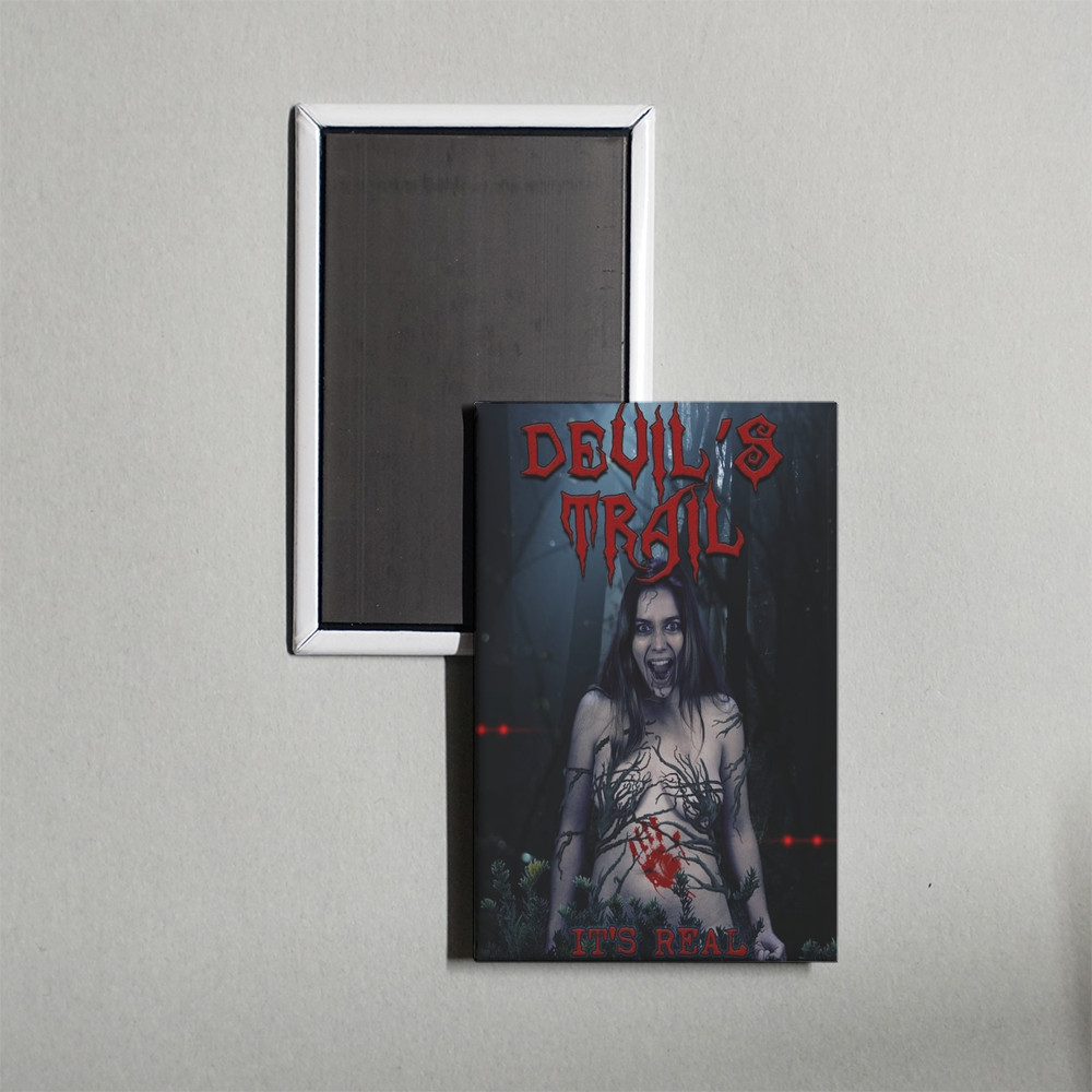 Devil's Trail Mini Movie Fridge Magnet