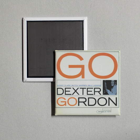 Dexter Gordon - Go! (The Rudy Van Gelder Edition) Album Cover Fridge Magnet