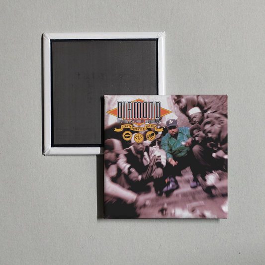 Diamond & The Psychotic Neurotics - Stunts, Blunts, & Hip Hop Album Cover Fridge Magnet
