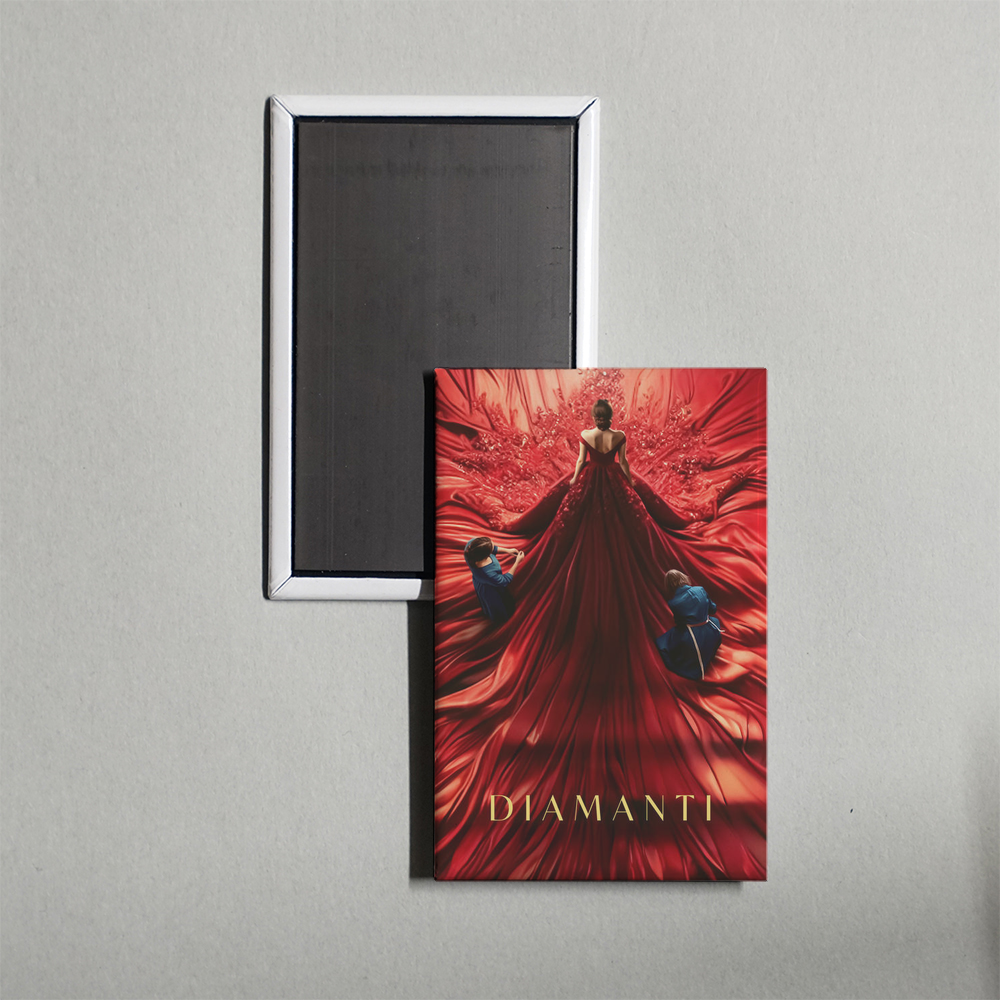 Diamonds Mini Movie Fridge Magnet
