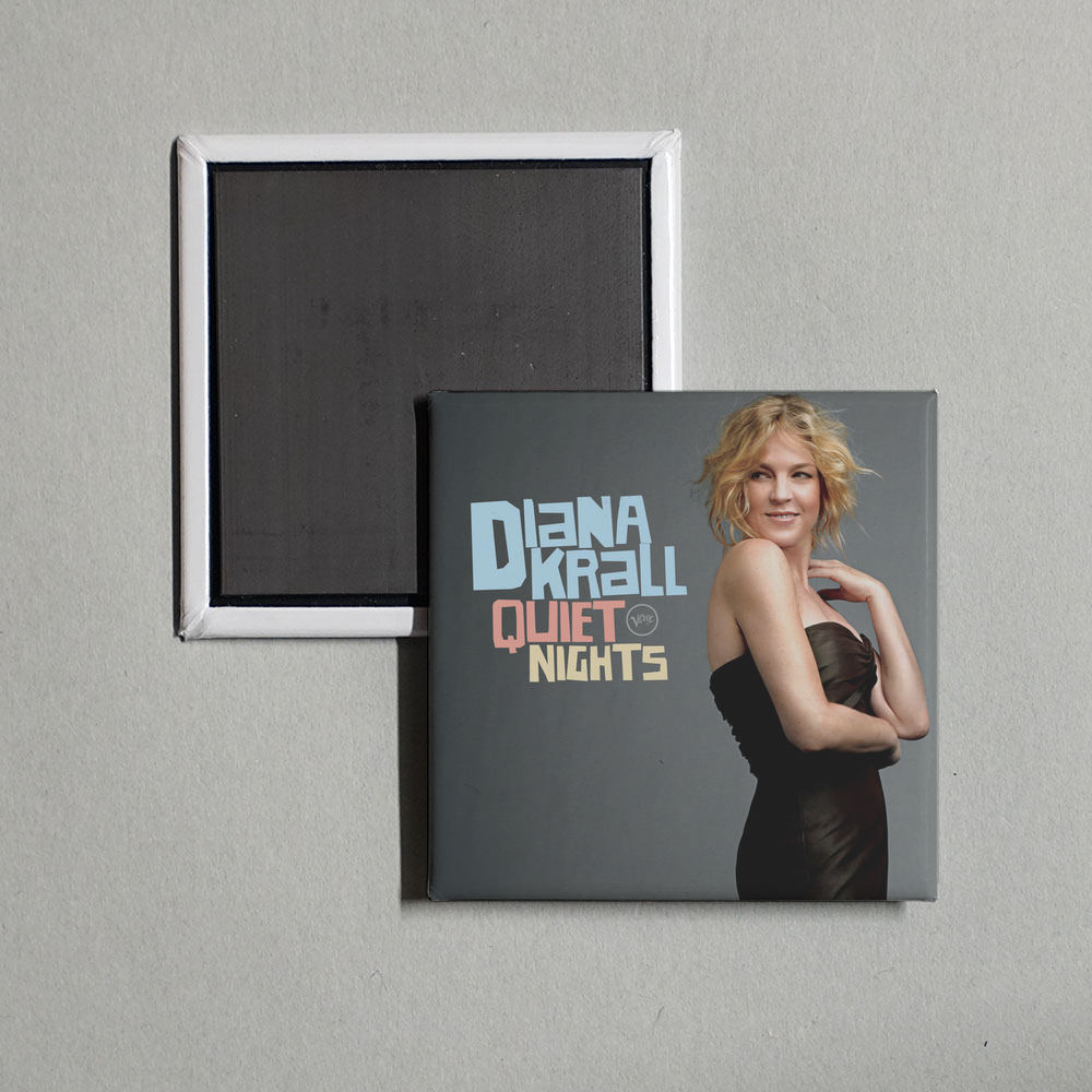 Diana Krall - Quiet Nights Album Cover Fridge Magnet