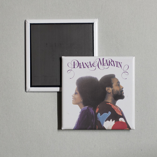 Diana Ross - Diana & Marvin (Expanded Edition) Album Cover Fridge Magnet