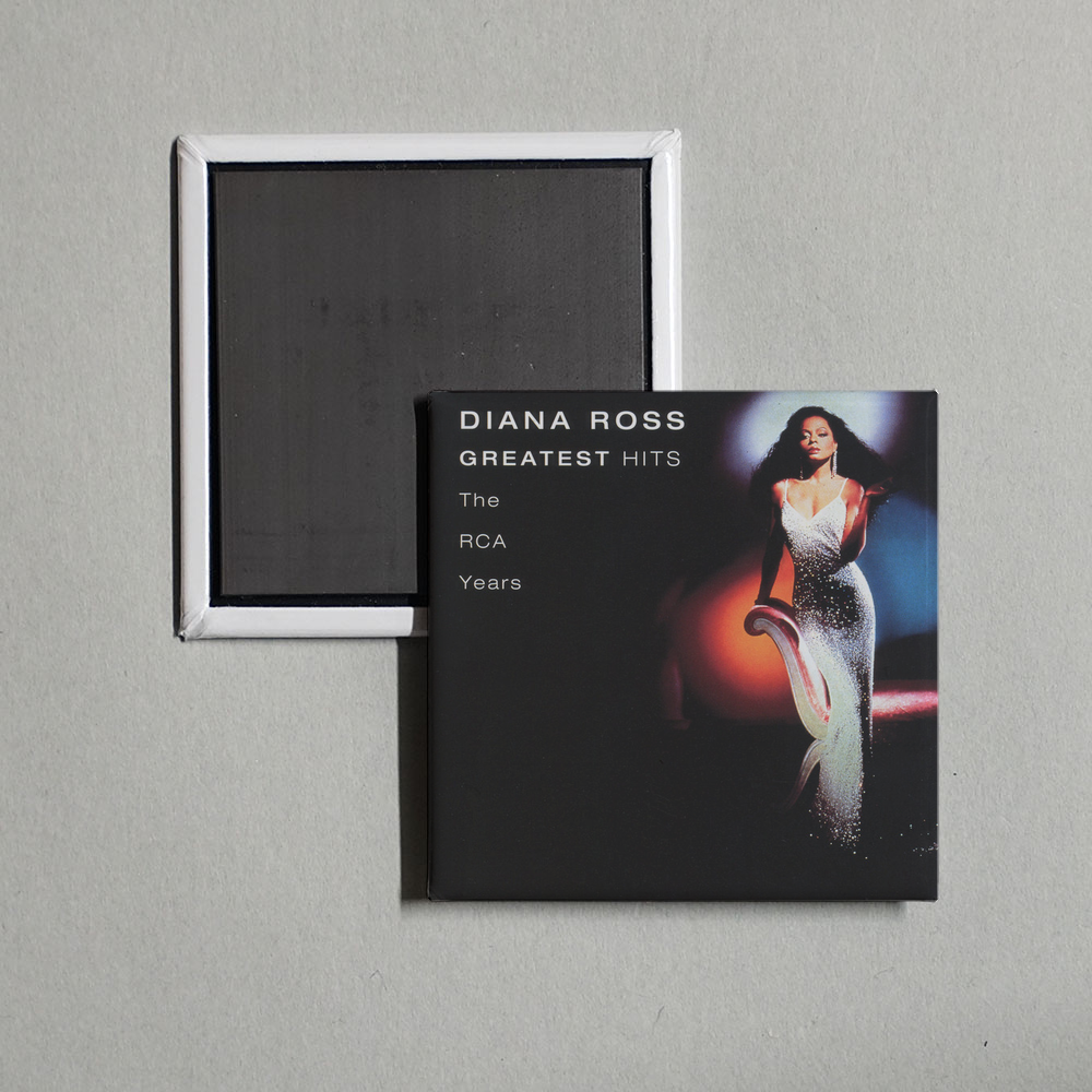 Diana Ross - Greatest Hits - The RCA Years Album Cover Fridge Magnet