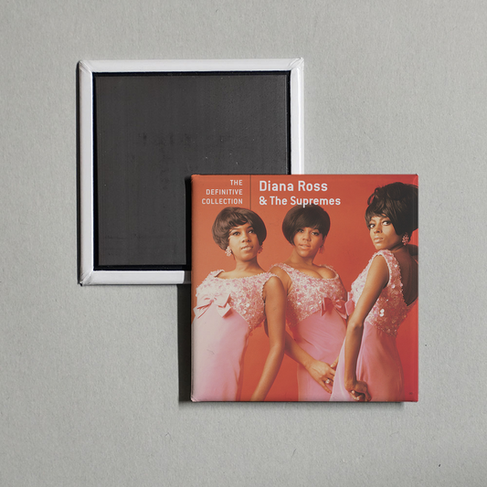 Diana Ross & The Supremes - The Definitive Collection Album Cover Fridge Magnet