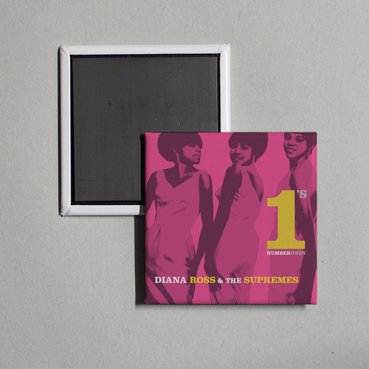 Diana Ross & The Supremes - The #1's Album Cover Fridge Magnet