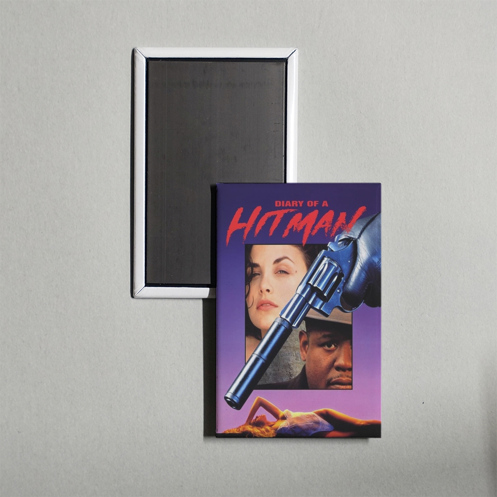 Diary of a Hitman Mini Movie Fridge Magnet