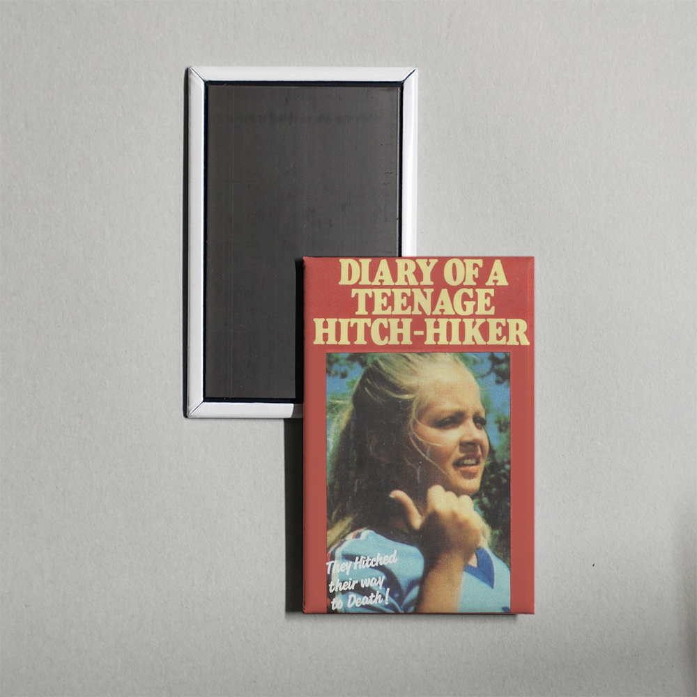 Diary of a Teenage Hitchhiker Mini Movie Fridge Magnet