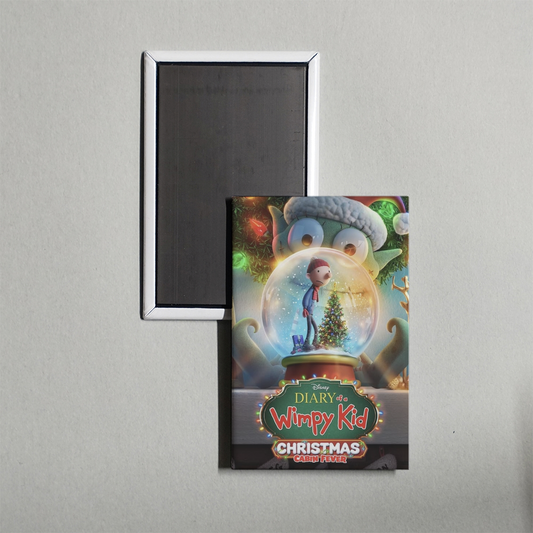 Diary of a Wimpy Kid Christmas Cabin Fever Mini Movie Fridge Magnet
