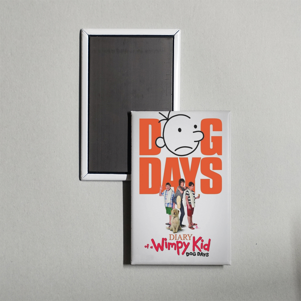 Diary of a Wimpy Kid Dog Days Mini Movie Fridge Magnet