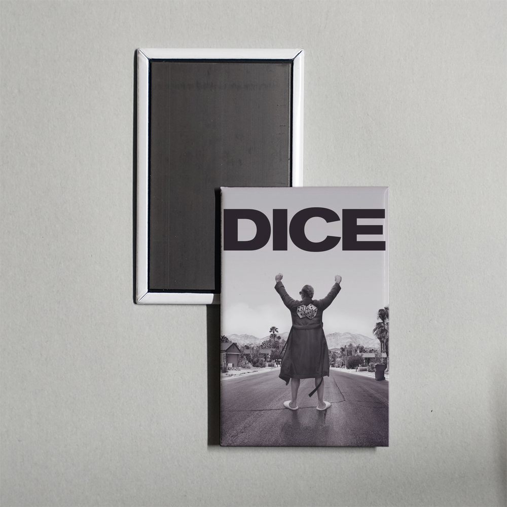 Dice TV Show Fridge Magnet