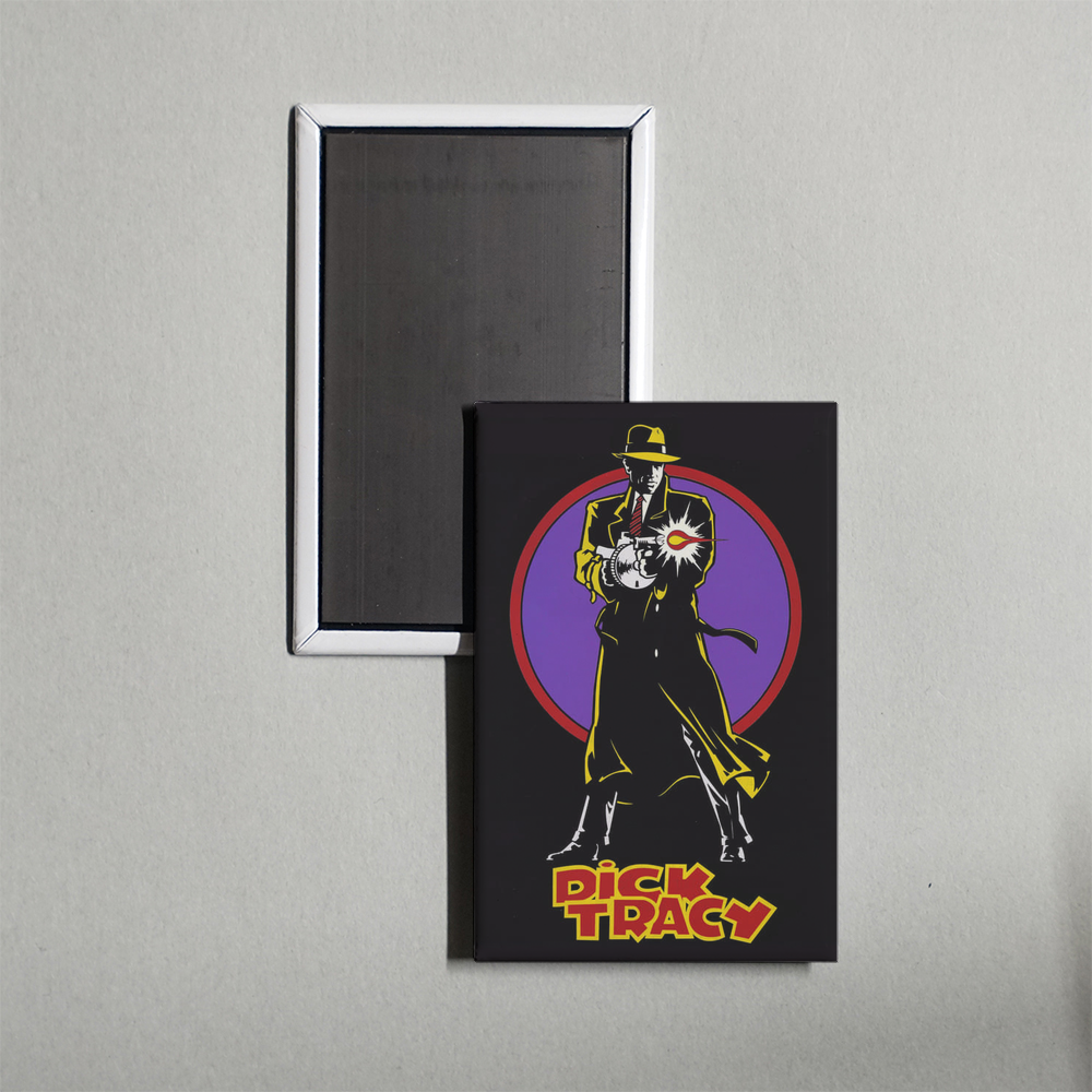 Dick Tracy Mini Movie Fridge Magnet