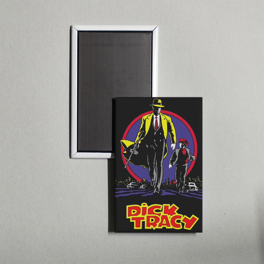 Dick Tracy B Mini Movie Fridge Magnet