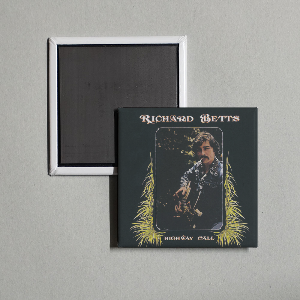Dickey Betts - Highway Call Album Cover Fridge Magnet
