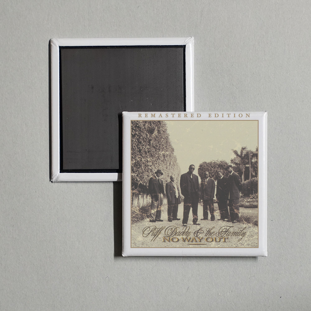 Diddy - No Way Out (2014 Remaster) Album Cover Fridge Magnet