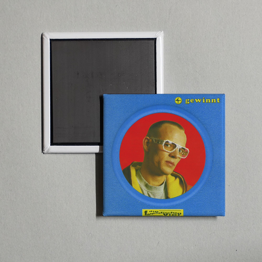 Die Fantastischen Vier - Vier gewinnt Album Cover Fridge Magnet