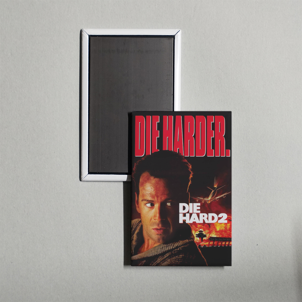 Die Hard 2 Mini Movie Fridge Magnet